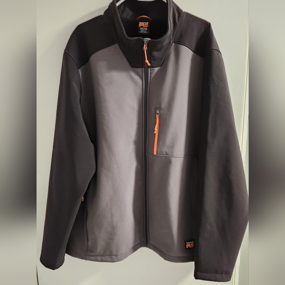 Timberland Black And Gray Softshell Performance J… - image 1